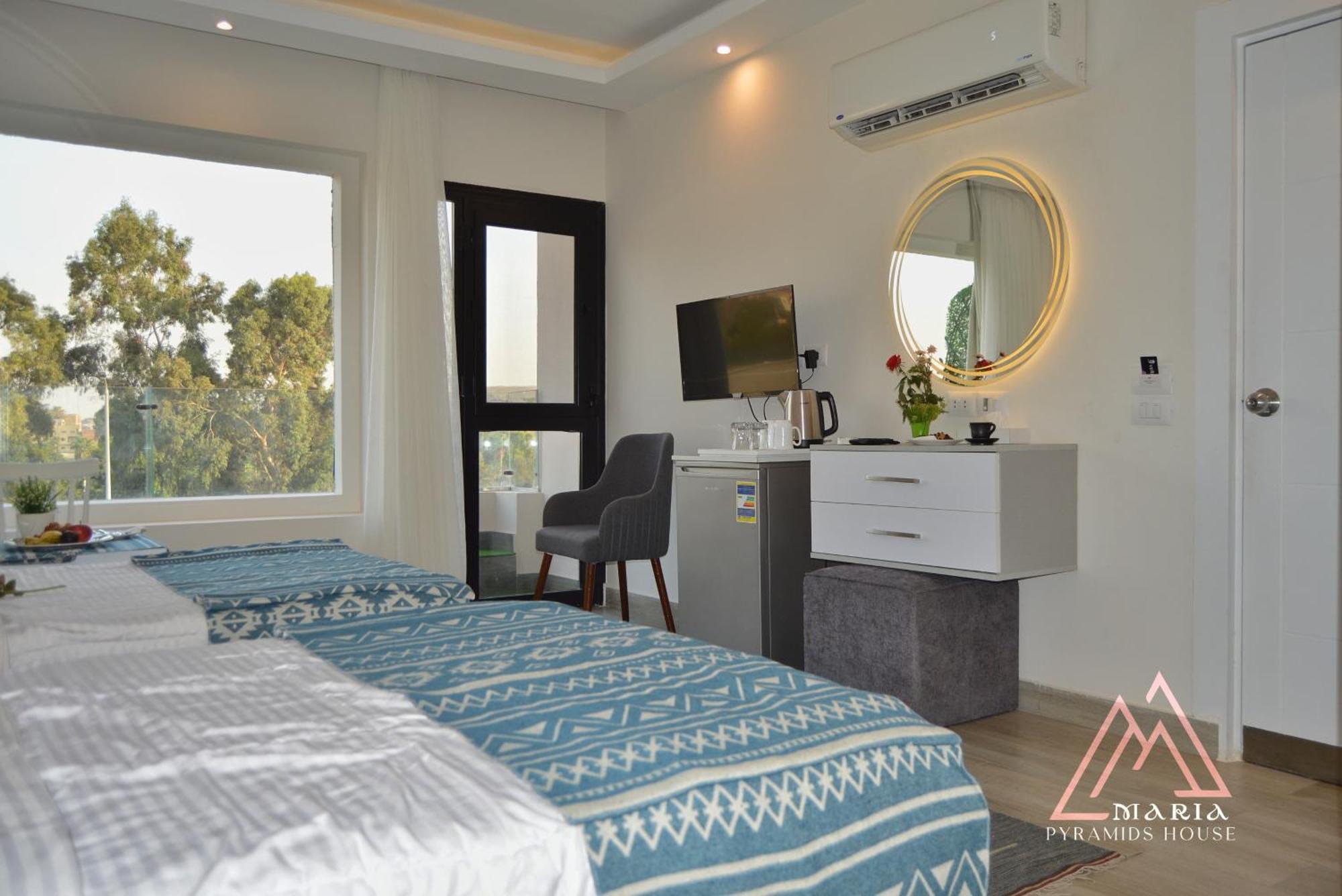 Maria Pyramids House Hotel Kafret el-Gabal Exterior photo