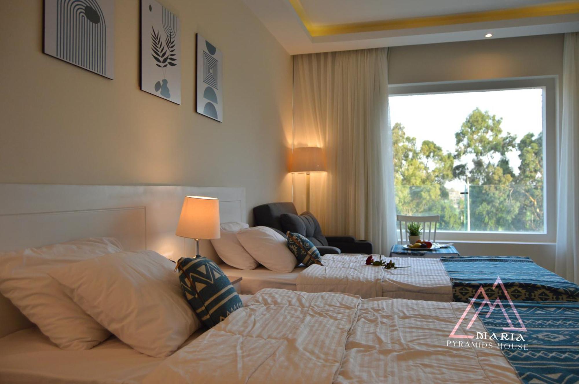 Maria Pyramids House Hotel Kafret el-Gabal Exterior photo