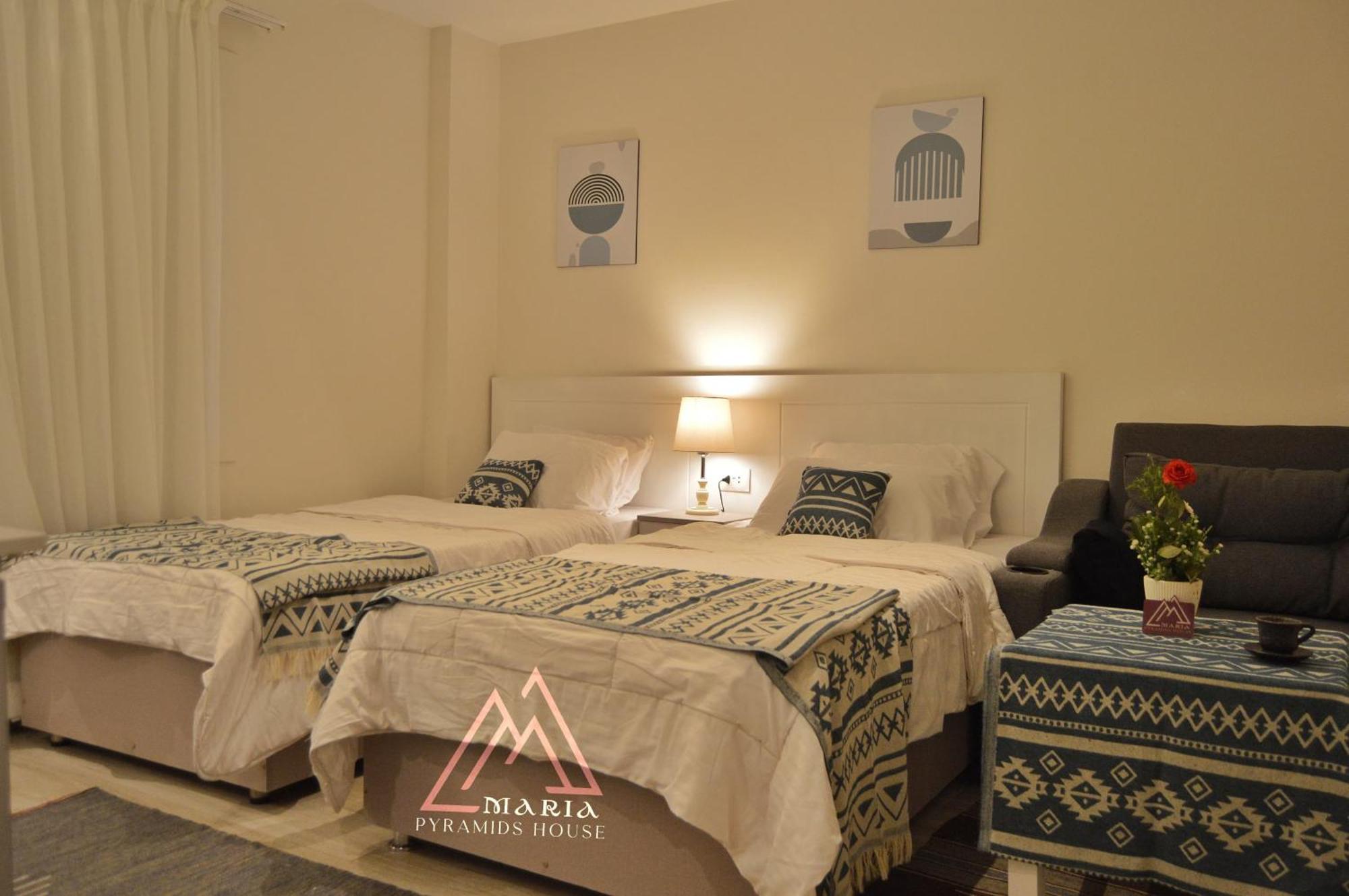 Maria Pyramids House Hotel Kafret el-Gabal Exterior photo